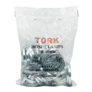 بست شلنگ فلزی پلوسی سایز 65/82میلیمتر برند ترک (TORK)