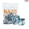 بست شلنگ فلزی رادیات پراید سایز 22/36 | “1.1/2 برند نازو تک (NAZO TAK) - تصویر 6