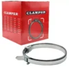 بست دوقلو استیل گردگیر پلوس برند کلمپر (CLAMPER)