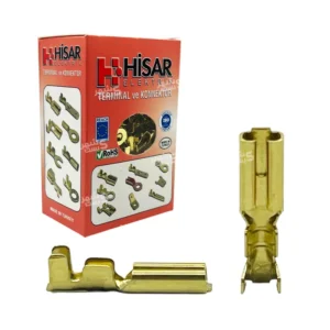 سر سیم فشاری مادگی تلفنی کد 1204 برند هیسار (HISAR)