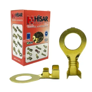 سر سیم فشاری گرد حلقوی (سایز 10 میلیمتر) کد 10316 برند هیسار (HISAR)