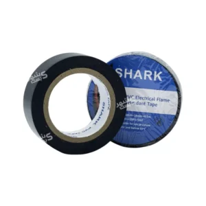 چسب برق مشکی نسوز 9 یارد برند شارک (SHARK)